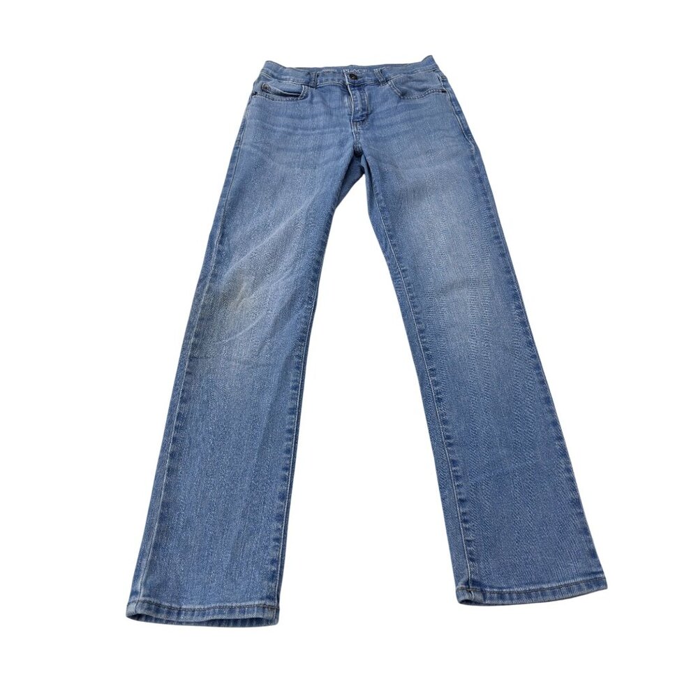 Childrens Place Girls Stretch Denim Straight Jeans Size 12
